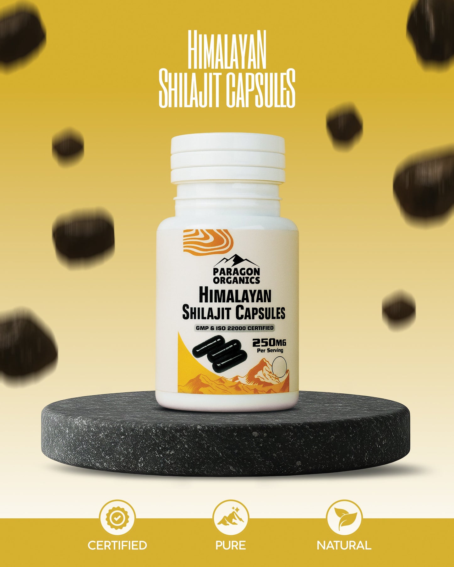 Himalayan Shilajit Capsules ( 90 Capsules )