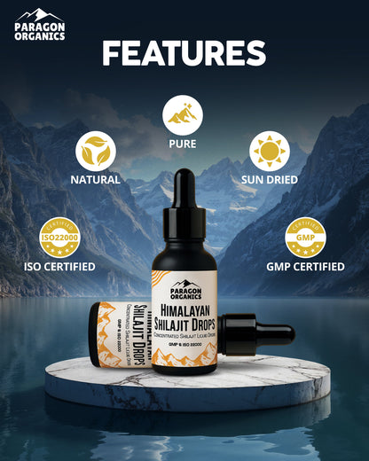 Himalayan Shilajit Liquid Drops 30 ML